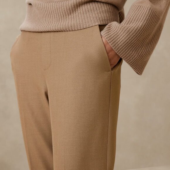 NWT - Banana Republic Hayden Pinstripe Tapered Pant (size 6) - Picture 3 of 4